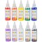 Colored Sand Bottles, Rainbow Colors (0.33 lb, 10 Pack)